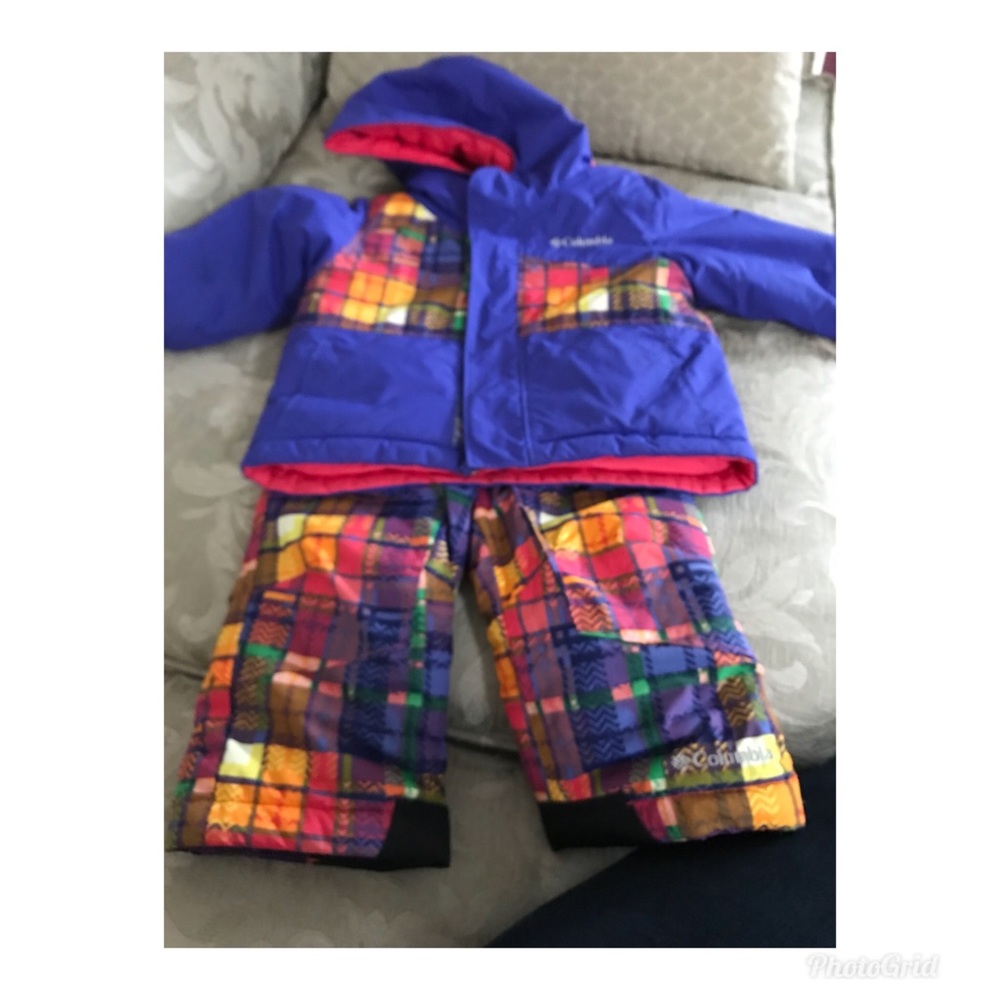Columbia 18 month winter jacket/snow pants set